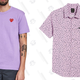 Play By Comme Des Garcons T-Shirt, $96
RVCA Shake Along Woven Shirt, $55